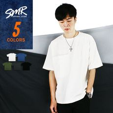 短T-寬鬆大口袋素短T-簡單好搭款《00101516》共5色【現貨+預購】『SMR』