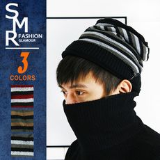『SMR』雙面3用毛帽-保暖特色款-3色任選《9971-159》