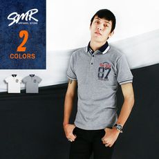 『SMR』彈力衫07印花Polo-2色任選《05318452》