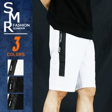 『SMR』側黑帶彈力短褲-3色任選《99987012》