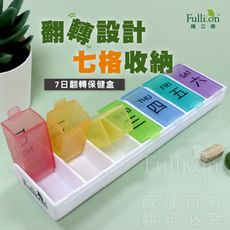 【護立康 現貨】7日翻轉保健盒 藥品收納 藥物收納 藥物裝填 收納 藥品保存
