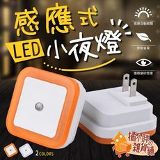 感應式LED小夜燈 節能省電感應燈 柔和光線小夜燈 2色