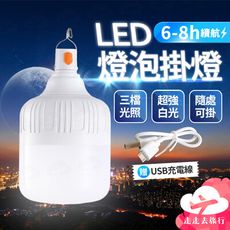 LED燈泡掛燈 80W USB夜市燈 露營燈 帳棚燈 擺攤燈 緊急照明燈