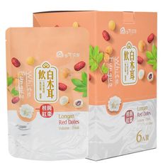 桂圓紅棗白木耳飲(170mlX6包X4盒)