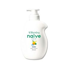 日本Kracie葵緹亞-naive 100%植萃胺基酸香氛水潤溫和沐浴乳530ml/瓶