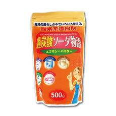【日本Novopin紀陽除虫菊】過碳酸鈉漂白粉酵素系漂白劑500g/袋(廚房浴室管道衣物洗衣槽皆適用