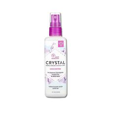 美國CRYSTAL-長效淨味約24小時全身用礦物淨味除臭噴霧118ml/瓶(運動汗味腋下狐臭噴劑)