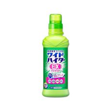 日本KAO花王-EX Power彩色衣物護色消臭去漬氧系濃縮漂白劑600ml/瓶(印花彩衣白衣適用)