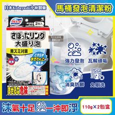 日本Kobayashi小林製藥-Bluelet強力發泡免刷洗馬桶清潔粉110gx2包/盒