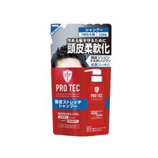 日本LION獅王-PRO TEC頭皮養護薄荷勁涼感去頭皮屑洗髮精補充包230g/袋