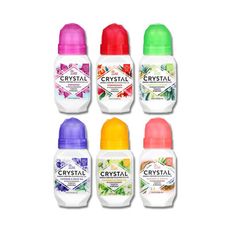 美國CRYSTAL-長效淨味約24小時滾珠型礦物鹽液體除臭劑66ml/瓶(運動汗臭袪味劑)