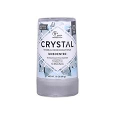 美國CRYSTAL-長效淨味約24小時礦物鹽身體固體除臭棒-無香款40g/條