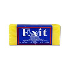 澳洲Exit Soap-植萃居家萬用清潔衣物布織品神奇去漬皂50g/入(污漬淨化預洗,衣領袖口局部)