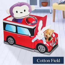 棉花田【MyCAR】立體汽車造型摺疊收納箱(凳)(6款可選)