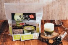 奇麗灣珍奶文化館-抹茶奶茶隨身包24入