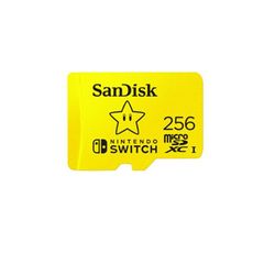 SanDisk Nintendo Switch專用microSDXC UHS-I 256GB記憶卡