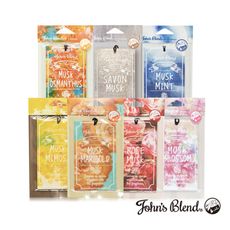 【日本John's Blend】香氛掛片(芳香/消臭/車用/香味任選)