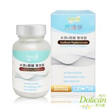 【多立康】潤婕妍 水潤x關鍵 雙效錠120粒(玻尿酸/膠原蛋白/蛋殼膜/葡萄糖胺/鯊魚軟骨/MSM)