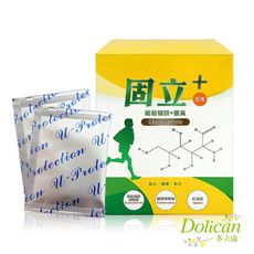 【多立康】固立+ 葡萄糖胺+薑黃(2gx30包)(奶素/海藻鈣/維生素D3/植物性葡萄糖胺/粉劑)