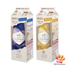 【日本FaFa】香水系列抗菌防臭柔軟精補充盒1500ml(花香/麝香)