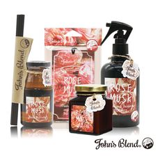 【日本John's Blend】室內香氛組合(擴香膏+擴香瓶+噴霧+掛片)