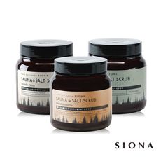 【日本SIONA】沐浴磨砂膏480g (海塩/身體去角質/多款保濕成分/木質香調/泡澡)