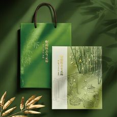 【滿千免運】松園極品手延麵-竹禮盒 (6入裝 附提袋)