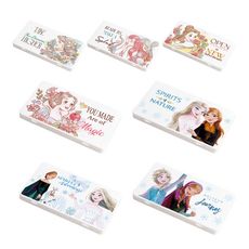 Disney迪士尼公主 冰雪奇緣 口罩收納盒 文具盒【5icoco】