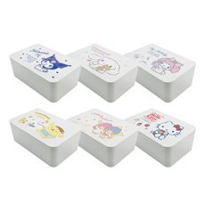 Sanrio三麗鷗 簡約雙子星布丁狗 口罩收納盒 濕紙巾盒 置物盒 面紙盒【5icoco】