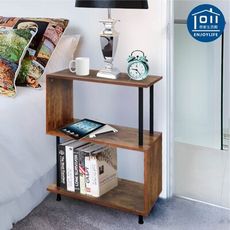 【1011居家生活館】S型 三層DIY組合收納書櫃/展示櫃/置物櫃