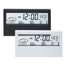 CL-3溫濕度計 日系簡約溫濕度計電子鐘 時鐘 溫度計 溼度計 鬧鐘 室內乾濕度表 北歐 現貨