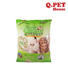 【Q-PET】天然松木砂8L 崩解式貓砂