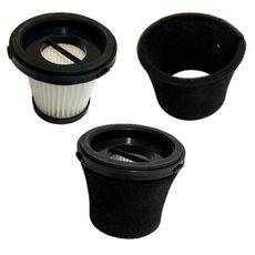 2入組 - 適用Kinyo KVC-6225 / KVC6225輕巧兩用吸塵器HEPA濾網濾芯濾棉