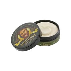 【荷蘭原裝 Barberstation巴博士 硬漢髮乳(綠)Cream】造型髮乳 髮霜 髮蠟 髮油