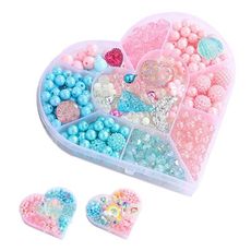 diy手作玩具 兒童串珠 項鍊手環益智玩具 公主配件盒-雪倫媽咪屋