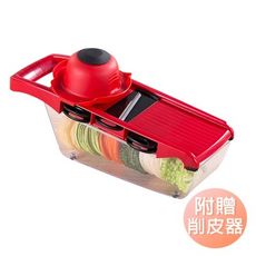 多功能切菜磨泥器 10件組多功能刨絲 器 切絲 刨刀 切片 副食品調理器-雪倫媽咪屋