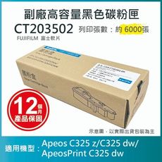 【LAIFU耗材買十送一】FUJIFILM 富士軟片 副廠高容量黑色碳粉匣 CT203502
