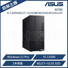 ASUS 華碩 M700 商用電腦 I5-13500/8G/1T+512G