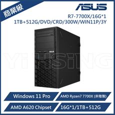 ASUS 華碩 ExpertCenter 工作站 R7-7700X/16G*1/1TB+512G/D