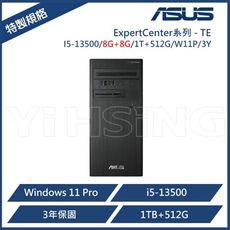 ASUS 華碩 ExpertCenter系列-TE 商用電腦 I5-13500/8G+8G/1T+5