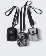 碎花拼接項鍊包 攜帶方便斜背包機能腰包個性手機包