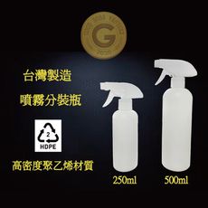 500ml  HDPE 2號HDPE 可裝酒精 分裝瓶 清潔劑 瓶子 消毒水 次氯酸水