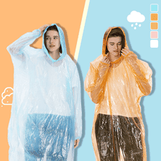 【STAR CANDY】馬卡龍一次性雨衣 拋棄式雨衣 輕便雨衣 機車雨衣 成人雨衣 卡片雨衣 雨衣