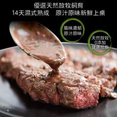 豪鮮牛肉 草原之心全天然肋眼牛排(100g+-10%/片)