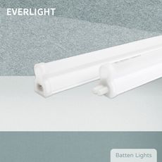 【EVERLIGHT億光】LED支架燈 5W 1尺 白光 自然光 黃光 層板燈 串接燈具 (附串線)