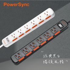 【群加PowerSync】TS6DC TS6DB 1開6插3孔 1.8m 6尺 防塵防雷擊 延長線