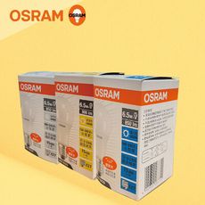 【歐司朗 OSRAM】戰鬥版 LED燈泡 6.5W 白光 黃光 自然光 E27 全電壓 球泡燈