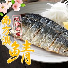 【愛上新鮮】南方澳鮮撈無鹽鯖魚(2片裝/220g±10%/包) 生鮮/新鮮/鯖魚/魚類/omega