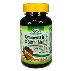 營養補力 複方武靴葉 山苦瓜 鉻 膠囊 60粒裝 美國進口 Gymnema Leaf