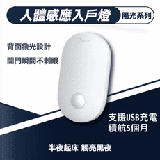 【PIGWIFI】陽光系列 人體感應入戶燈 小夜燈 路燈 檯燈 家用燈 壁燈